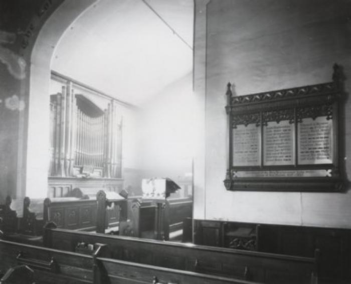 Interior of St. James' Anglican Church on Melville Street